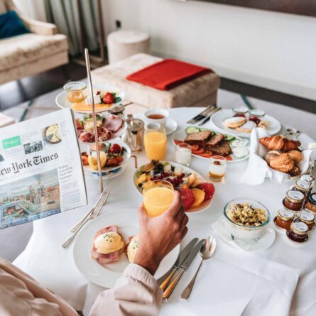 Luxus Hotel Waldorf Astoria Berlin Frühstück