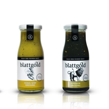 Blattgold_Salatdressing_Haus des guten Geschmacks_Berlin Blattgold_Salatdressing_Haus des guten Geschmacks_Berlin