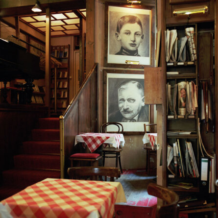 Die Joseph-Roth-Diele an der Potsdamer Straße in Berlin.