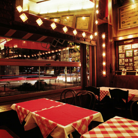 Die Joseph-Roth-Diele an der Potsdamer Straße in Berlin.