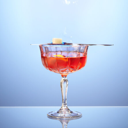 Clouds-Restaurant-Cocktail-Lady in Red