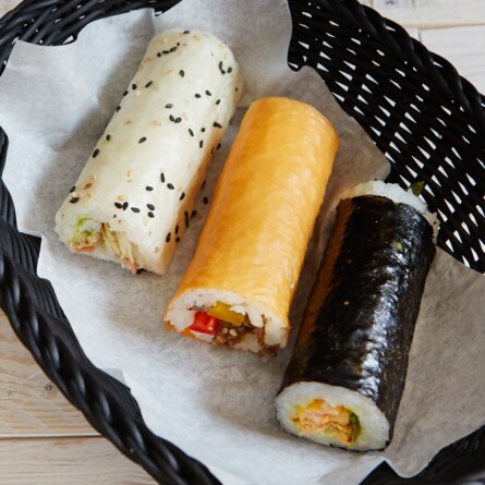 Maki Rolls to go Sushi Rollen Snack Torstraße