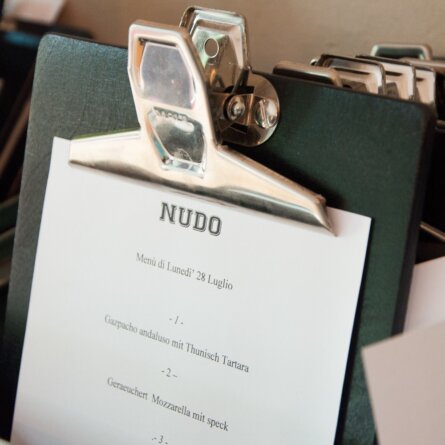 Nudo italienisches Restaurant Kreuzberg Lausitzer Platz Karte