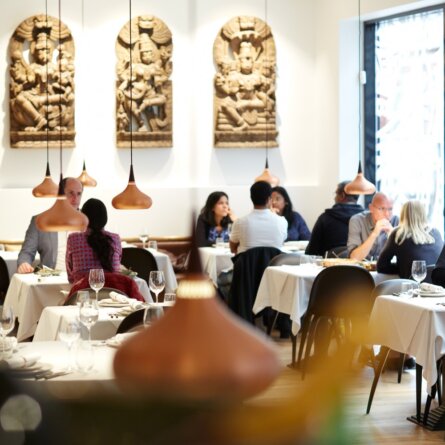 Guru Indisches Restaurant Kopenhagen Interieur