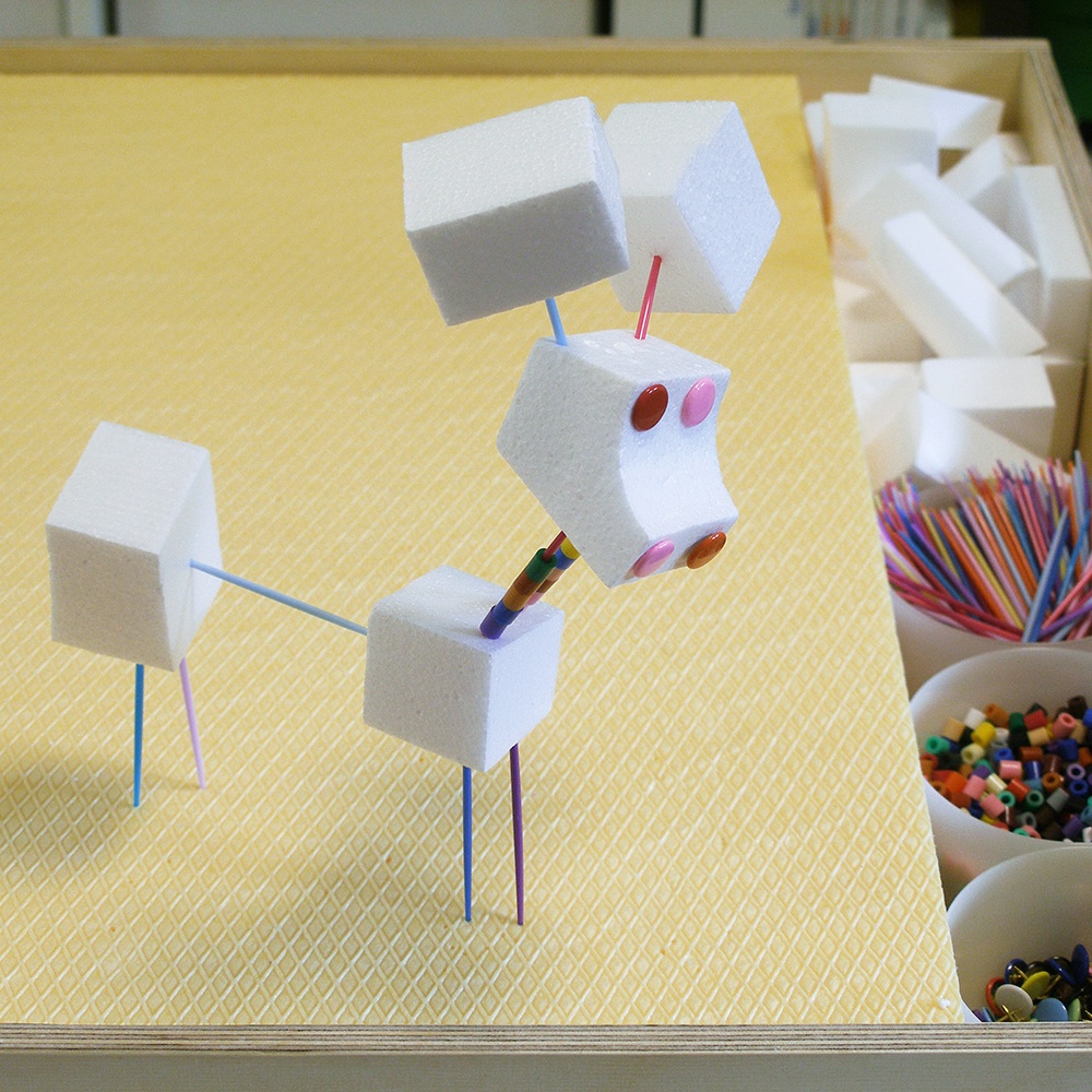 Nuori Malspielraum Kinder Zürich Skulptur