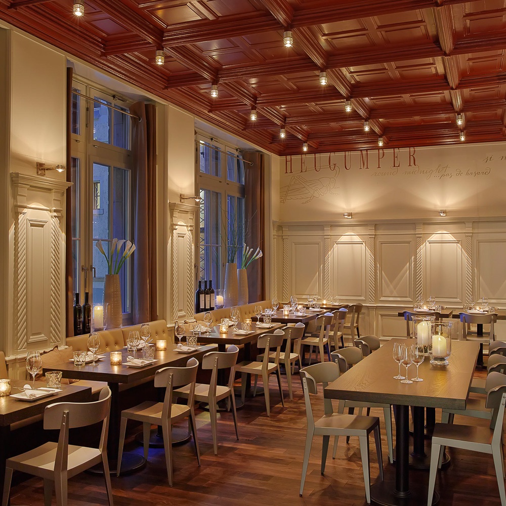 Heuguemper Restaurant Zürich Altstadt Gastraum