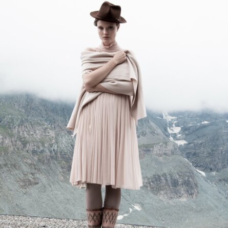 Elfenkleid Brautmode Mode Wien rosa Kleid