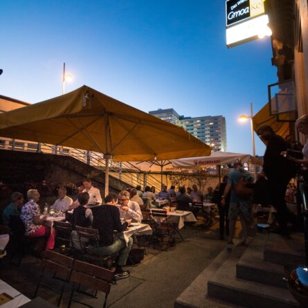 Gmoakeller Restaurant Wien Außenbereich