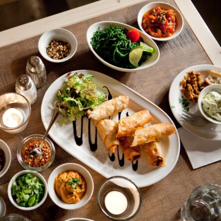 Osmans Töchter Türkisches Restaurant Berlin verschiedene Speisen