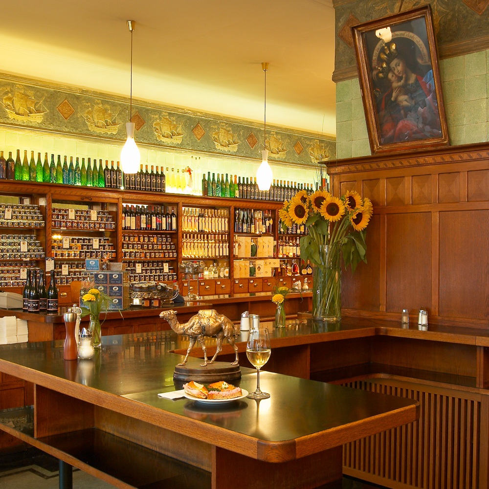 Restaurant Schwarzes Kameel Wien Theke