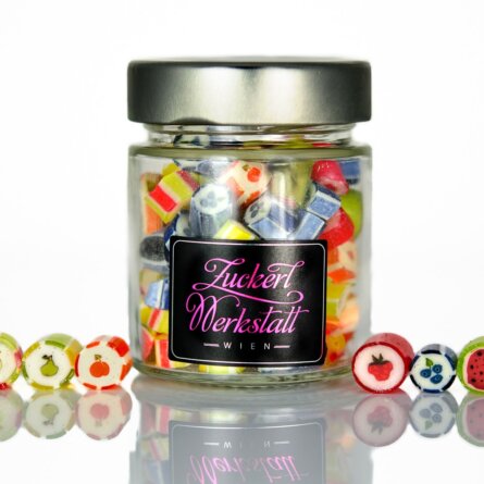 Zuckerlwerkstatt Bonbons Süßwaren Wien Fruchtbonbons im Glas