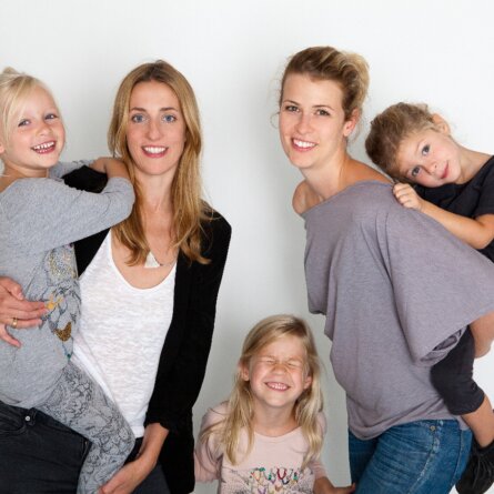 Der kleine Salon Kindermode Wien Inhaberinnen mit Kindern