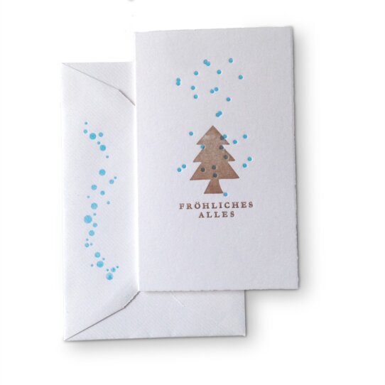 Spreeatelier Fröhliches Alles Weihnachtskarte Spreeatelier Fröhliches Alles Weihnachtskarte