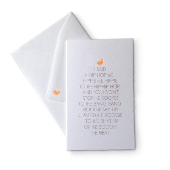 Spreeatelier Hiphop Grußkarte Spreeatelier Hiphop Grußkarte