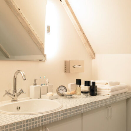 Landhaus Jenischpark Apartments Flottbeck Badezimmer