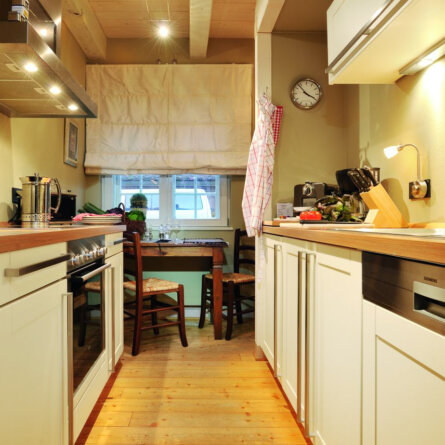 Landhaus Jenischpark Apartments Flottbeck Küche