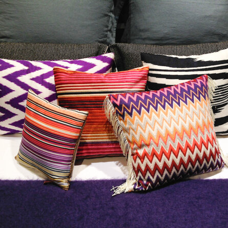 Nickels Bettwäsche Laken Inletts Berlin bunte Kissen