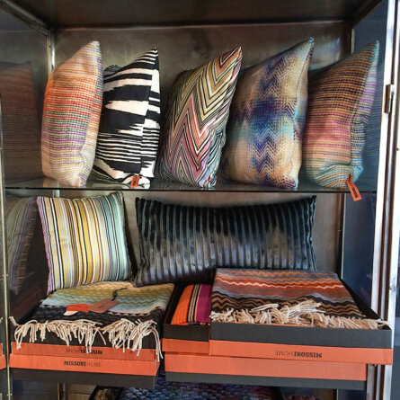 Nickels Bettwäsche Laken Inletts Berlin gemusterte Kissen