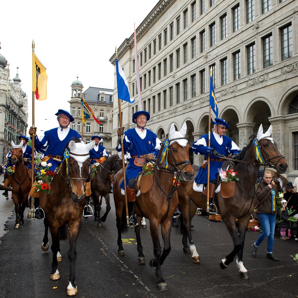 Sechseläuten Frühlingsfest Zürich Reiter
