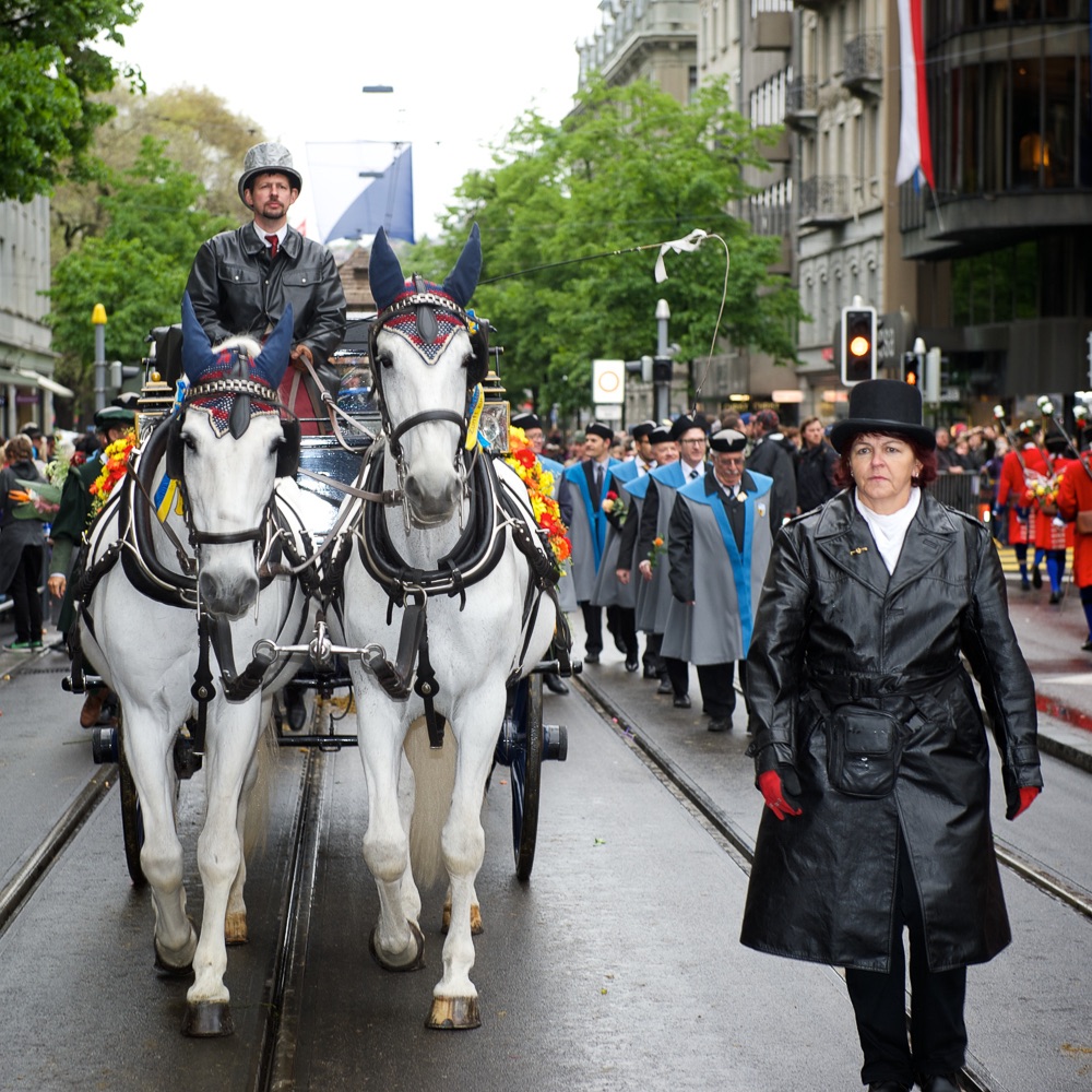 Sechseläuten Frühlingsfest Zürich Kutsche