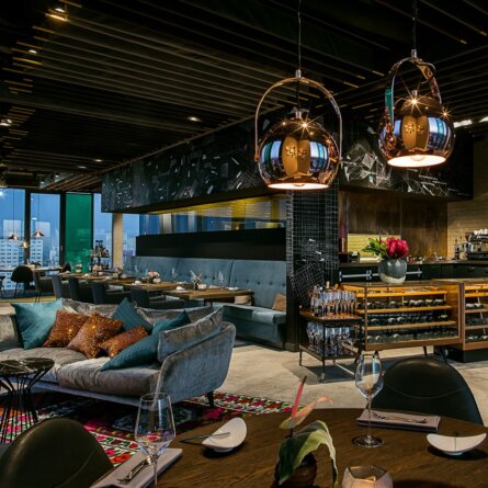 Skykitchen Restaurant Andels Berlin Inneneinrichtung