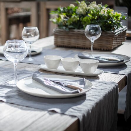The Linen Company Leinen Wäsche Tischdekoration