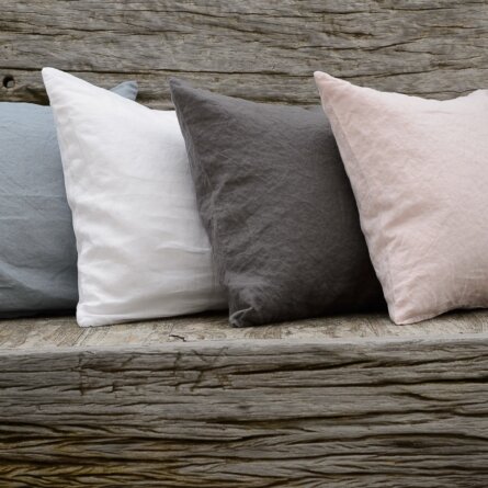 The Linen Company Leinen Wäsche Kissen