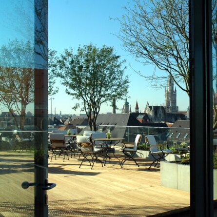 Bayerischer Hof Luxushotel München Terrasse