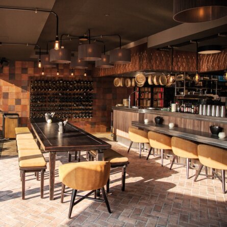 Rooftop Restaurant Zürich Einrichtung