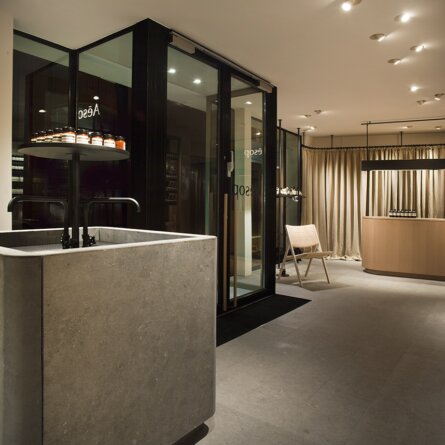 Aesop Store und Spa ABC-Viertel Hamburg Waschbecken