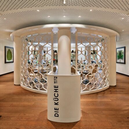 Die Küche Palais Hansen Kempinski Wien Empfang