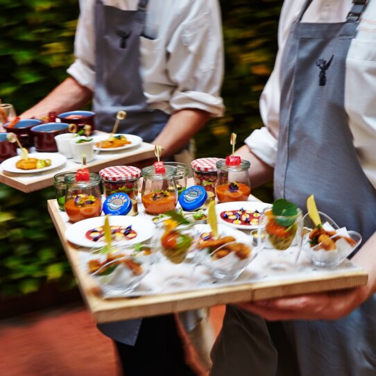 Die Küche Palais Hansen Kempinski Wien Platten