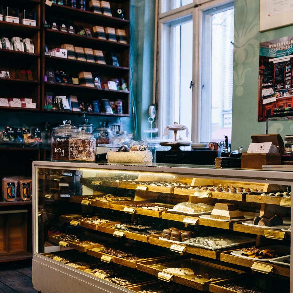 Winterfeldt Schokoladen Berlin Schöneberg Theke