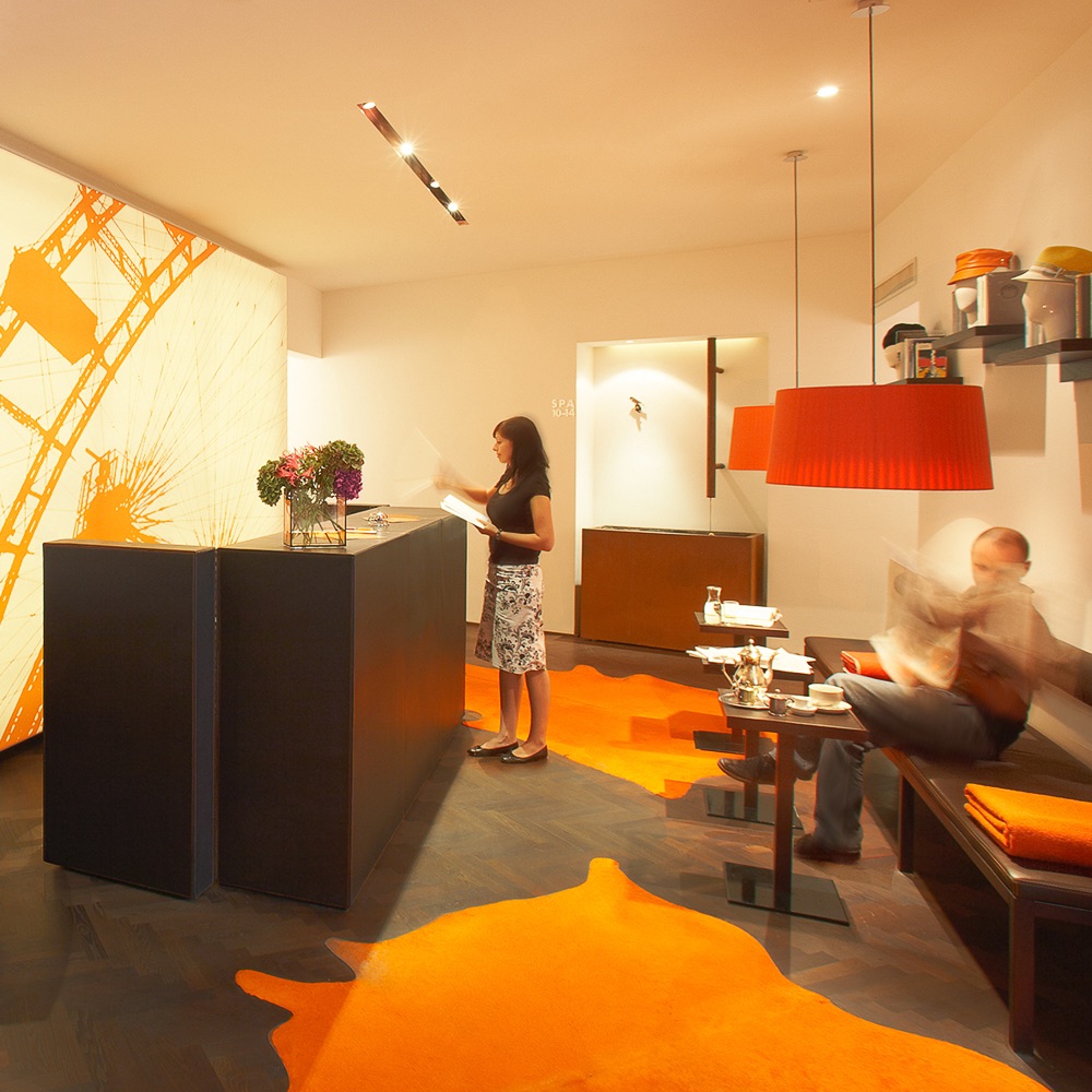 Hollmann Beletage Hotel Wien Rezeption