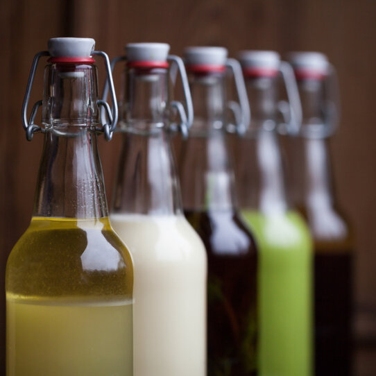 Horvath Restaurant Saftbegeleitung Berlin Flaschen