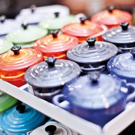 Kustermann Fachgeschäft München Bunte Töpfe