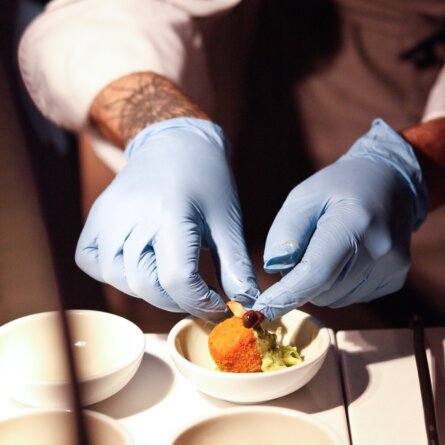 Food Clash Canteen Berlin 2015 Garnierung