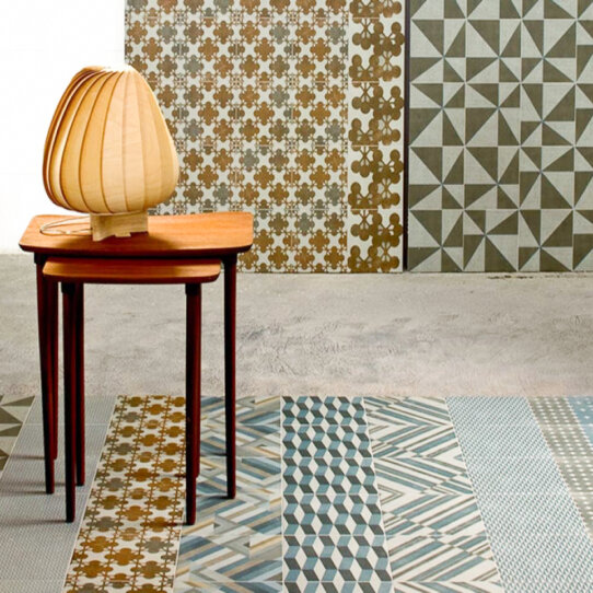 Kerana Fliesen aus Naturstein Stilwerk Berlin Showroom