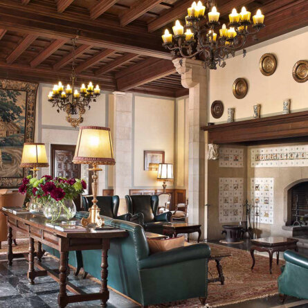 La Gavina Luxushotel am Meer Spanien Lounge