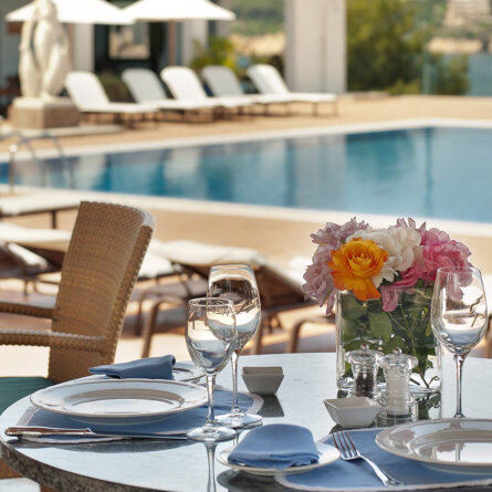 La Gavina Luxushotel am Meer Spanien Außenbereich