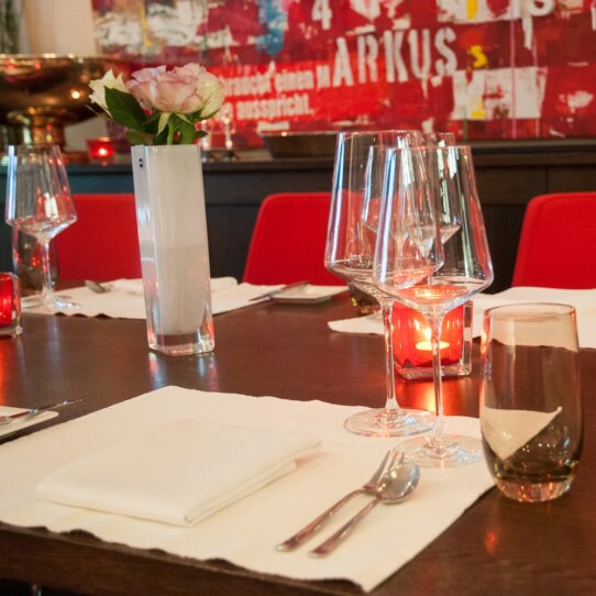 Markus Semmler Restaurant Berlin Gedeck