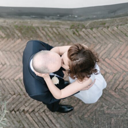 belle and sass Hochzeit Fotografie von Oben