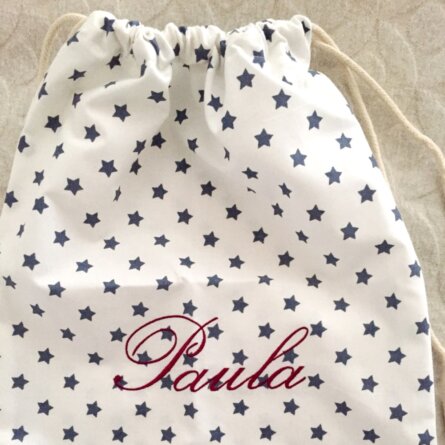 EJDO Zürich Bestickter Beutel