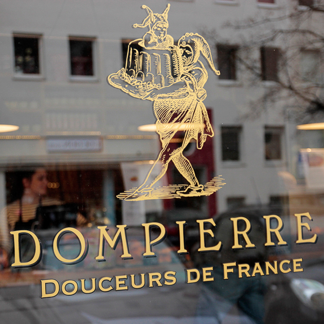 Dompierre Bäckerei München Fenster