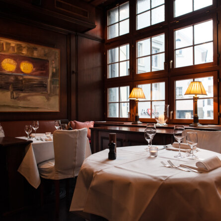 Restaurant Kindli Zürich Tisch
