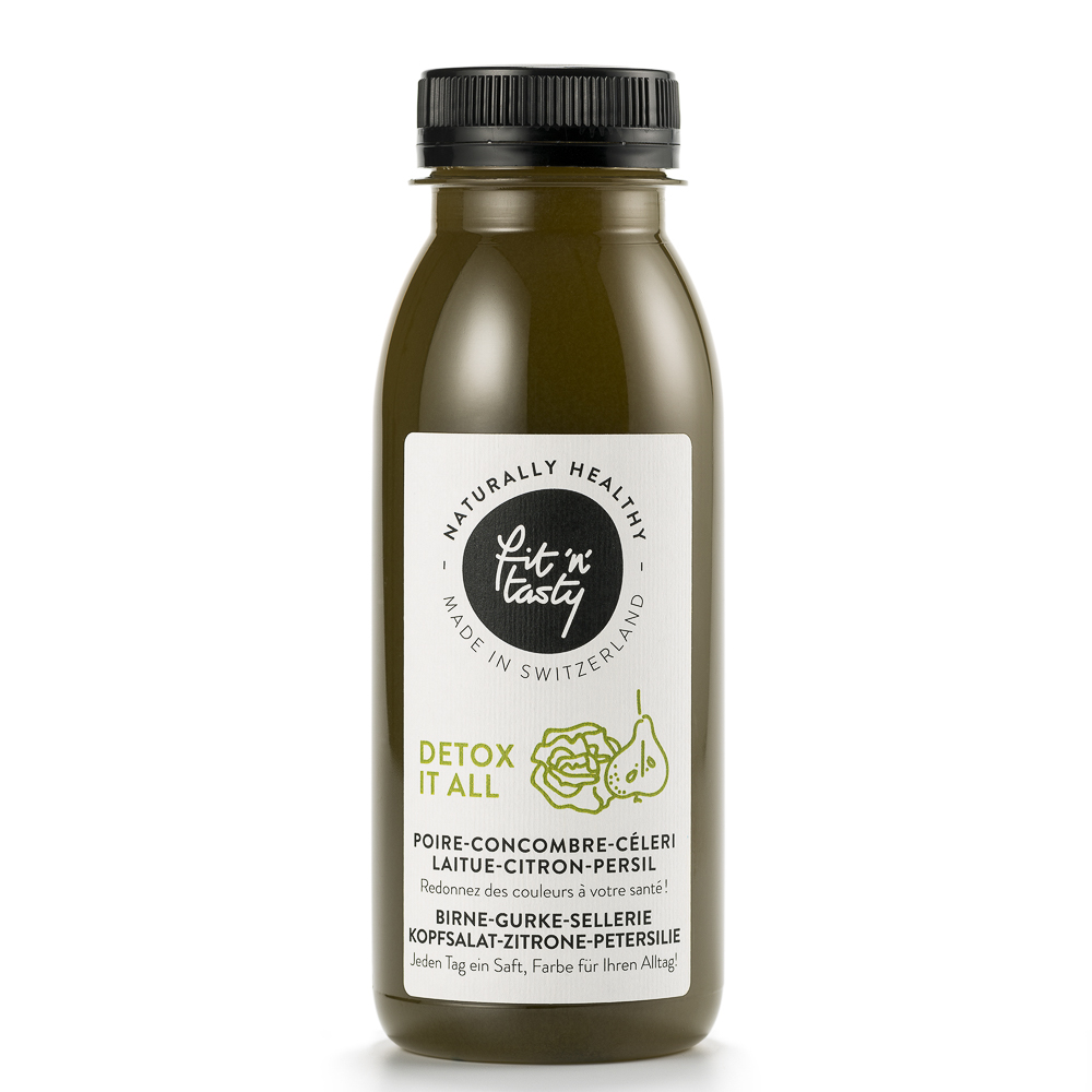 Fit'N'Tasty Cold Pressed Juices Zürich Detox it all