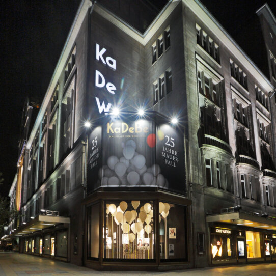 KaDeWe Berlin bei Nacht