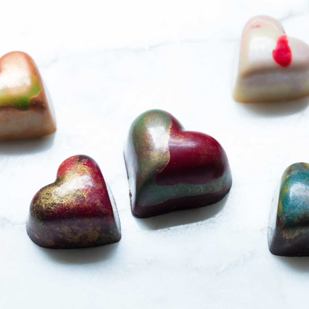 Opaque Confiserie München Herzpralinen Opaque Confiserie München Herzpralinen