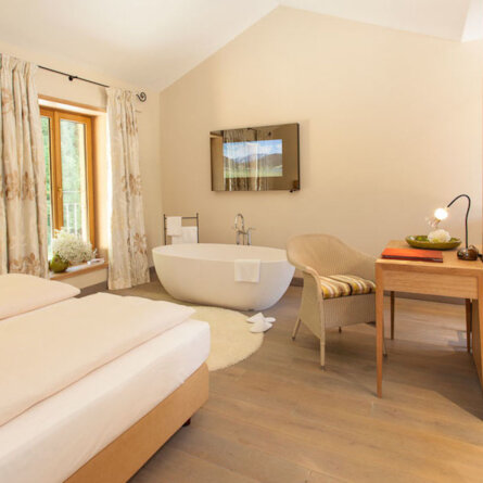 Hotel La Villa Starnberg Zimmer mit Badewanne