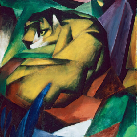 Lenbachhaus München Marc der Tiger